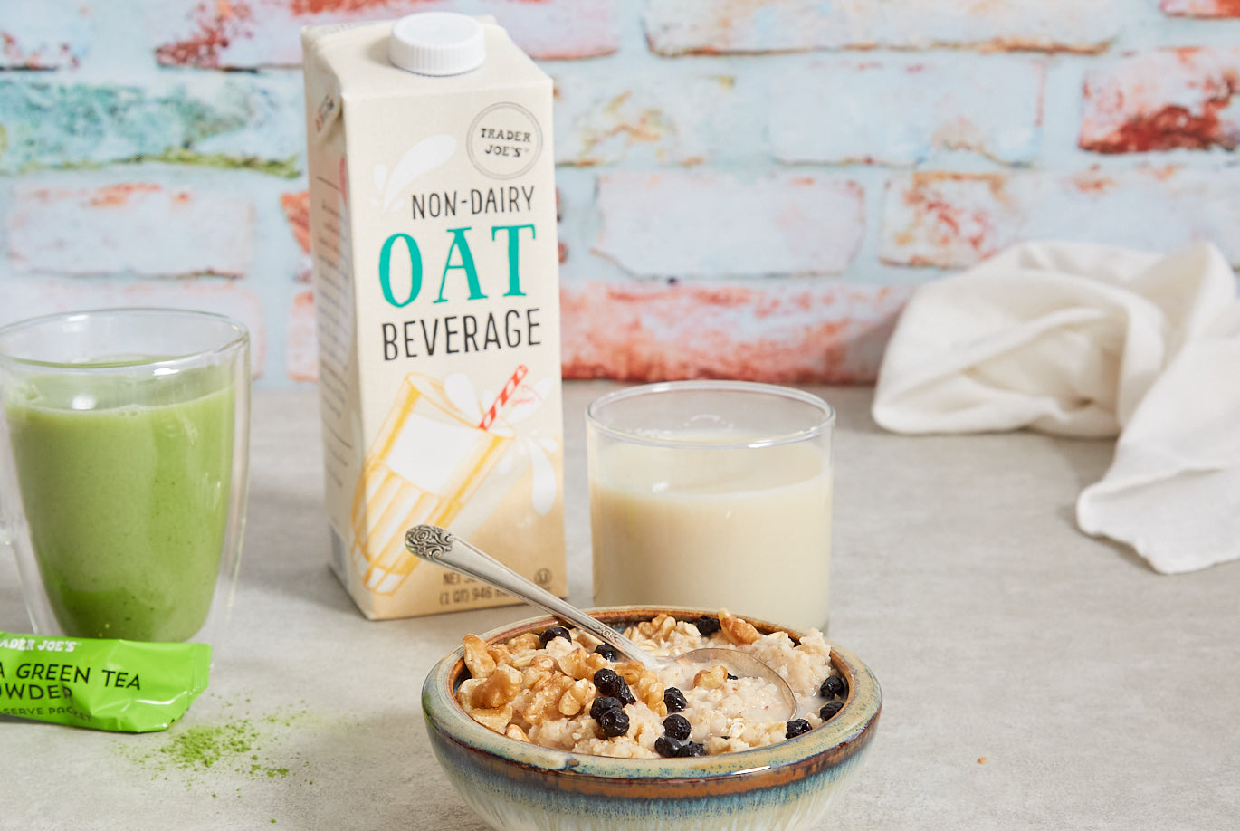 Non-Dairy Oat Beverage Milk Sweet Sugar Live - TJ Trader Joe's Grocery Delivery