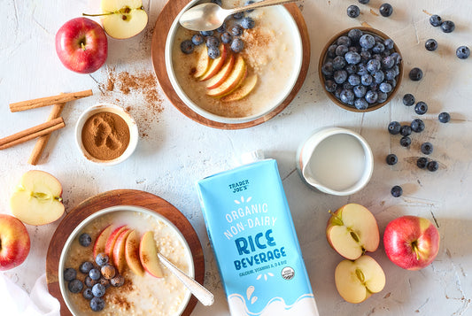 Organic Non-Dairy Rice Beverage Gluten Made Even Just - TJ Trader Joe's Grocery Delivery