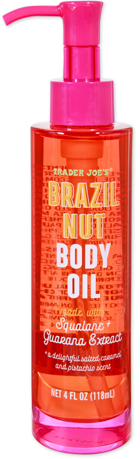 Brazil Nut Body Oil Skin Ounce Bottle What’s - TJ Trader Joe's Grocery Delivery